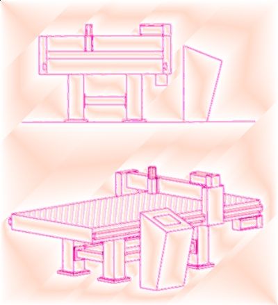 Croquis de una mesa de planidad [Flat table sketch]. Cada mesa requiere un dise&ntilde;o especial a medida [Every table requires a costumized desing].