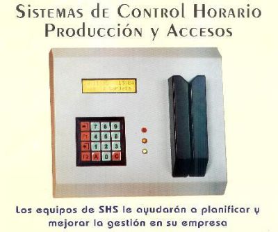 Equipo desarrollado y fabricado por SHS, SL. Comercializa la gama de productos standard, SHS Identificaci&oacute;n y Control.